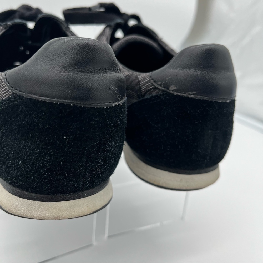 Coach Black and Gray Kelson Sneaker - Women 7B - Picture 6 of 9
